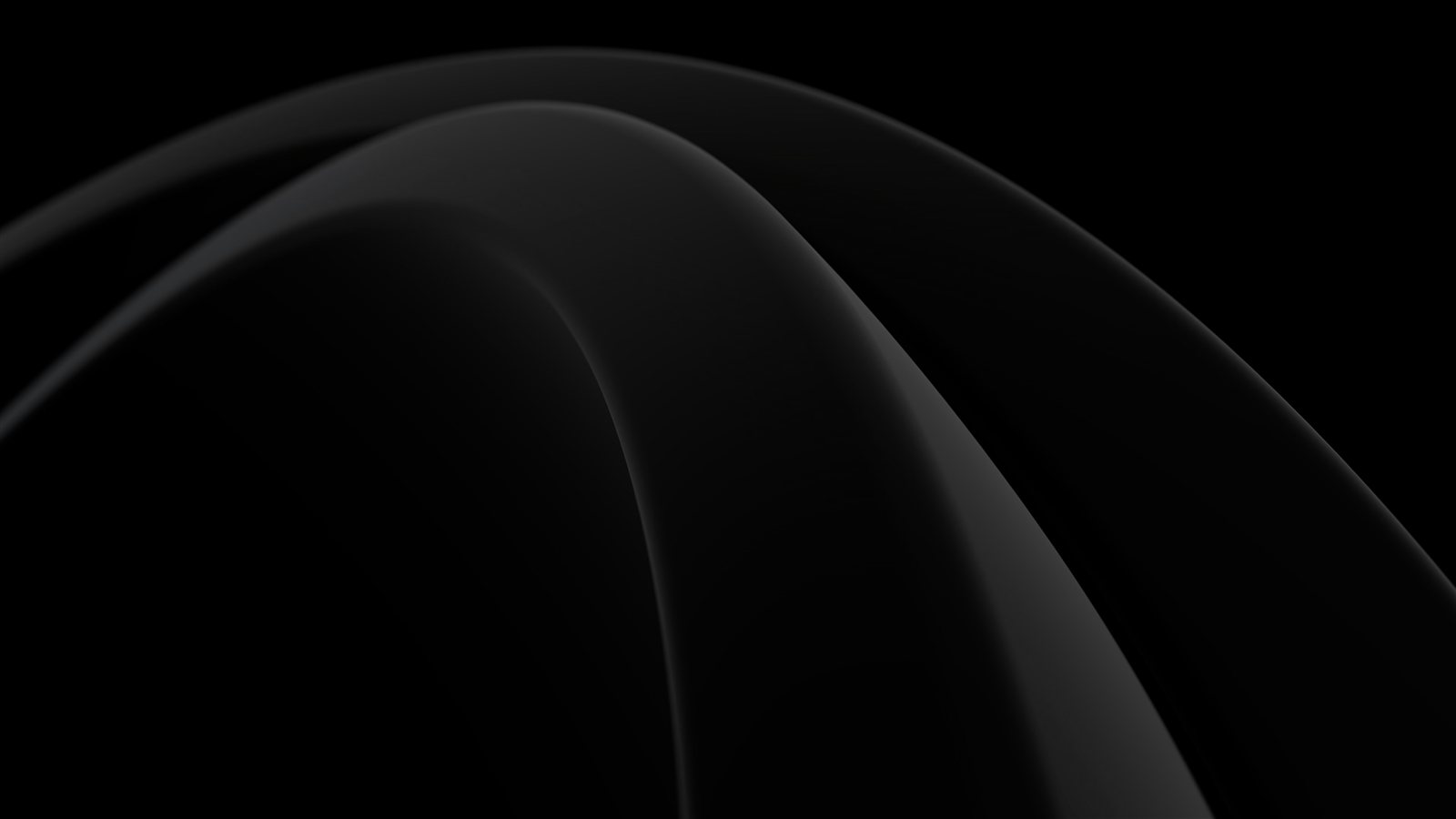 Layered dark waves abstract background