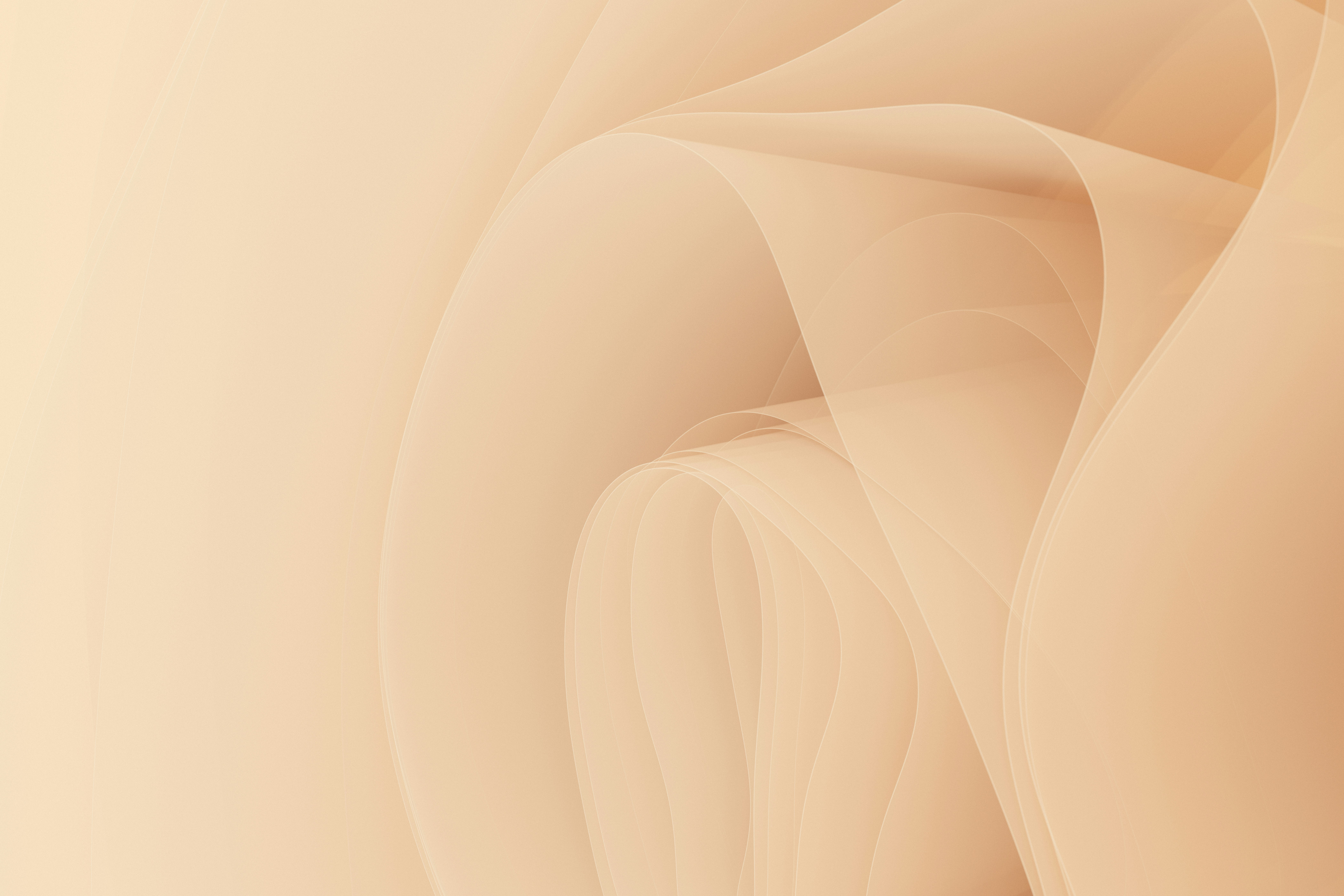 Calm abstract shapes in neutral tones